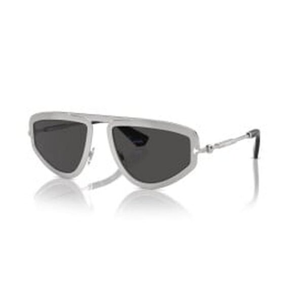 NWT BURBERRY SUNGLASSES WHITE SILVER MEN - Picture 1 of 3